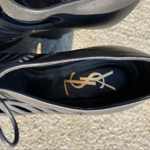 YSL Hortense Wedge Heels - Picture 11 of 14